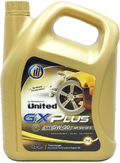 Моторное масло United Oil GX Plus 5W-30 4л