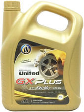Моторное масло United Oil GX Plus 5W-40 4л