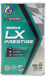 Моторное масло United Oil LX Prestige 5W-50 1л