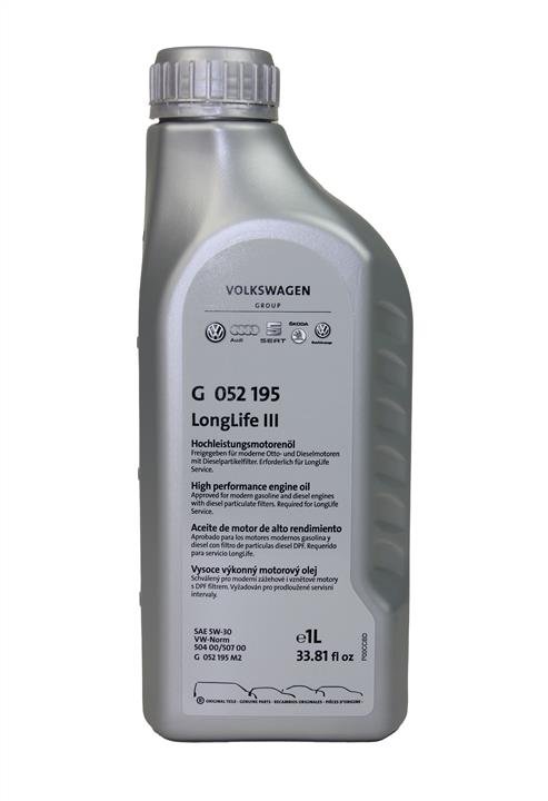 Моторные масла VAG G052195M2