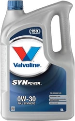 Моторное масло Valvoline SynPower FE 0W-30 5л