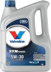Моторное масло Valvoline SynPower MST C3 5W-30 4л
