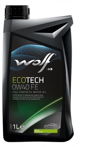 Моторное масло Wolf Eco Tech 0W-40 FE 1л