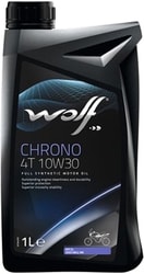 Моторное масло Wolf Chrono 4T 10W-30 1л