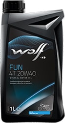 Моторное масло Wolf FUN 4T 20W-40 1л
