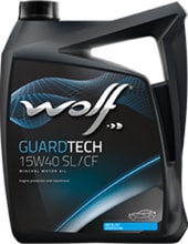 Моторное масло Wolf GuardTech 15W-40 SLCF 4л