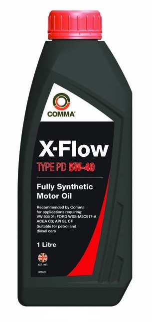 Моторное масло Comma X-Flow Type PD 5W-40 1л