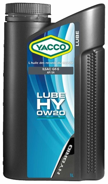 Моторное масло Yacco Lube HY 0W-20 1л