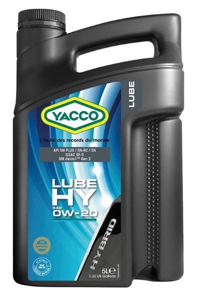 Моторное масло Yacco Lube HY 0W-20 5л