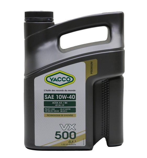 Моторное масло YACCO 10W40 VX 5004