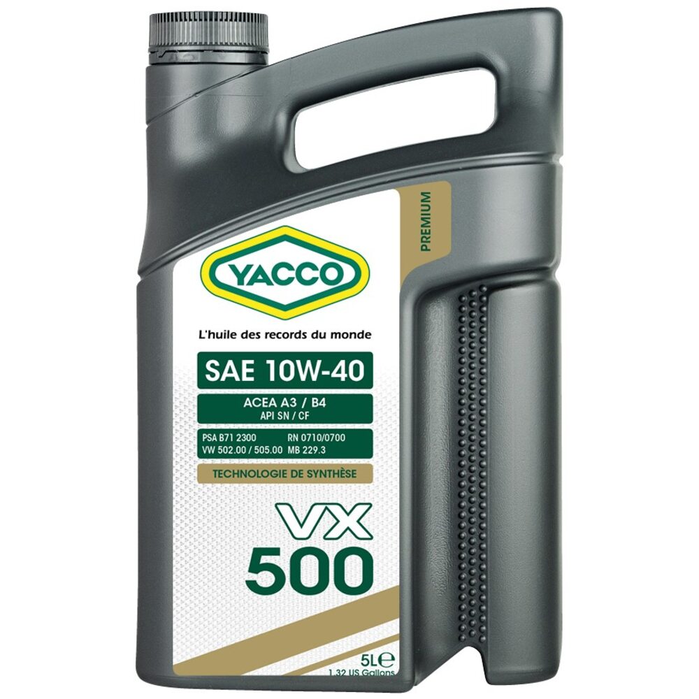 Моторное масло YACCO 10W40 VX 5005
