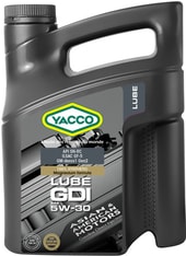 Моторное масло Yacco LUBE GDI 5W-30 5л