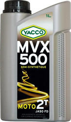 Моторное масло Yacco MVX 500 2T 1л