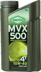 Моторное масло Yacco MVX 500 4T 10W-40 1л