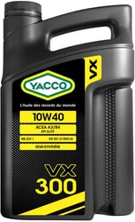 Моторное масло Yacco VX 300 10W-40 4л