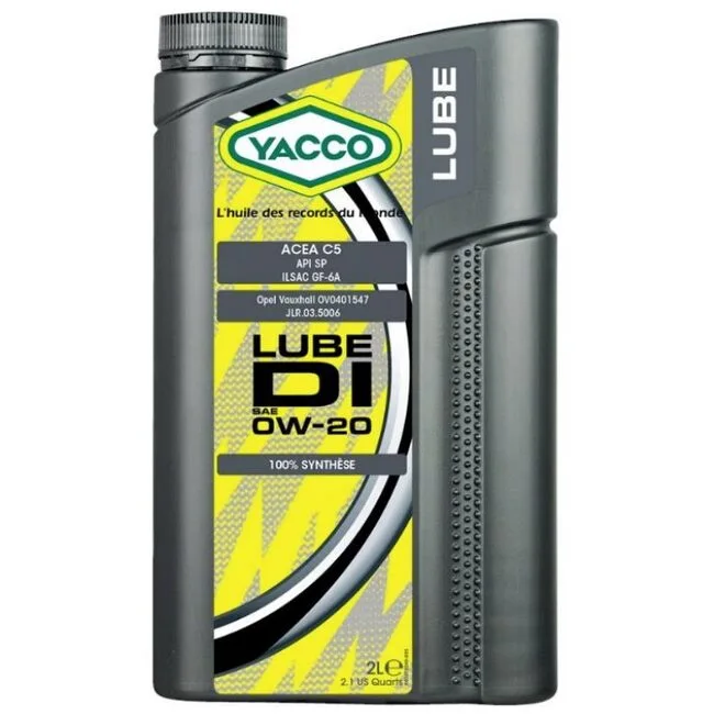 Моторные масла YACCO YACCO 0W20 LUBE DI2