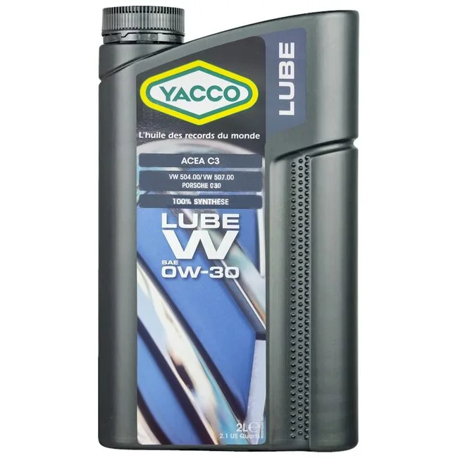 Моторные масла YACCO YACCO 0W30 LUBE W2