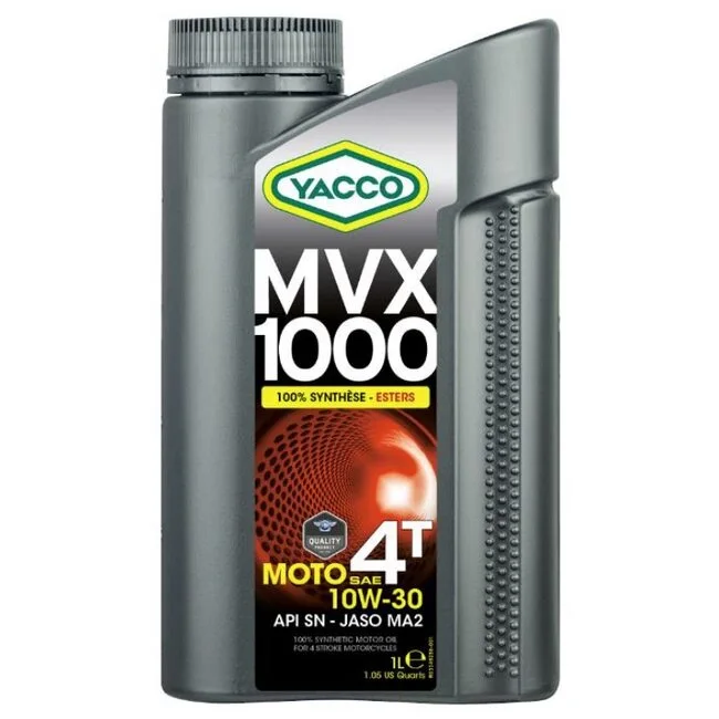 Моторные масла YACCO YACCO 10W30 MVX 1000 4T1