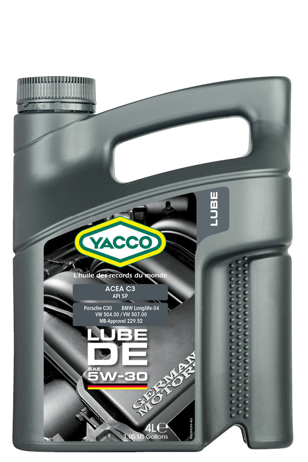 Моторные масла YACCO YACCO 5W30 LUBE DE4