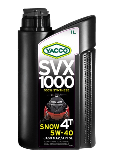 Моторные масла YACCO YACCO 5W40 SVX 1000 SNOW 4T1