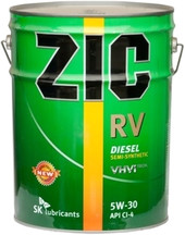 Моторное масло ZIC RV 5W-30 20л