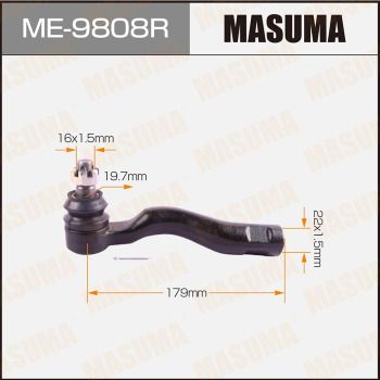 ME9808R MASUMA Наконечник поперечной рулевой тяги