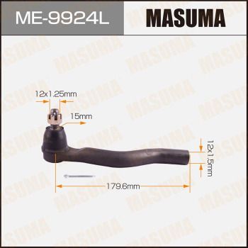 ME9924L MASUMA Наконечник поперечной рулевой тяги