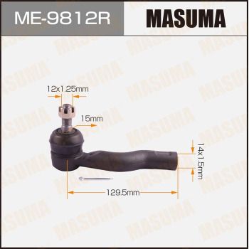 ME9812R MASUMA Наконечник поперечной рулевой тяги