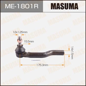 ME1801R MASUMA Наконечник поперечной рулевой тяги