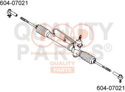 60407021 IAP QUALITY PARTS Наконечник поперечной рулевой тяги