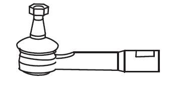 F3220 FRAP Наконечник поперечной рулевой тяги