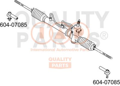 60407085 IAP QUALITY PARTS Наконечник поперечной рулевой тяги