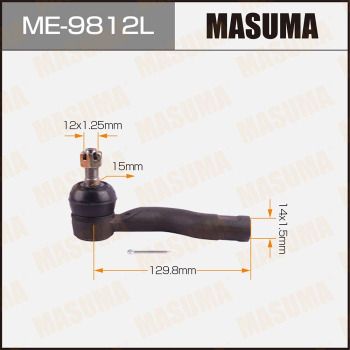 ME9812L MASUMA Наконечник поперечной рулевой тяги