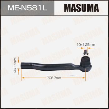 MEN581L MASUMA Наконечник поперечной рулевой тяги