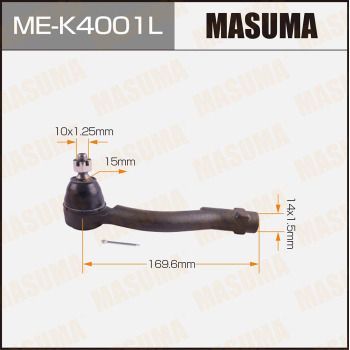 MEK4001L MASUMA Наконечник поперечной рулевой тяги