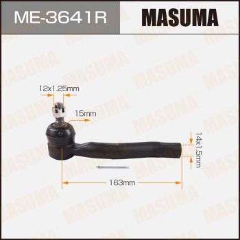 ME3641R MASUMA Наконечник поперечной рулевой тяги