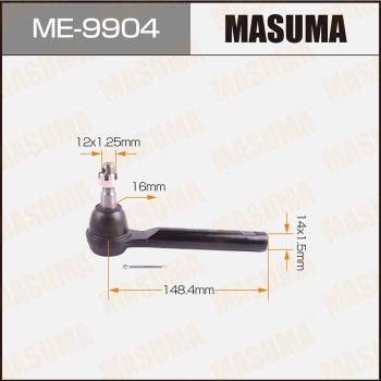ME9904 MASUMA Наконечник поперечной рулевой тяги