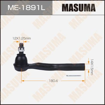 ME1891L MASUMA Наконечник поперечной рулевой тяги