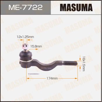 ME7722 MASUMA Наконечник поперечной рулевой тяги