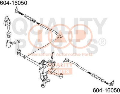 60416050 IAP QUALITY PARTS Наконечник поперечной рулевой тяги