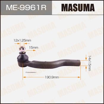 ME9961R MASUMA Наконечник поперечной рулевой тяги