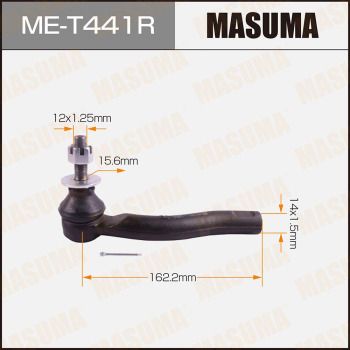 MET441R MASUMA Наконечник поперечной рулевой тяги