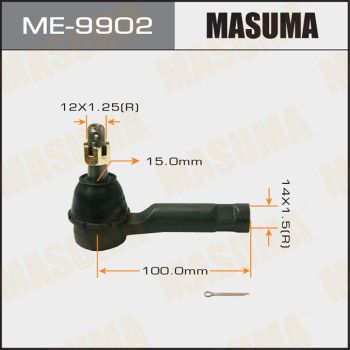 ME9902 MASUMA Наконечник поперечной рулевой тяги