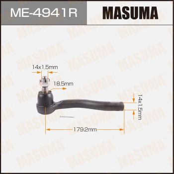 ME4941R MASUMA Наконечник поперечной рулевой тяги
