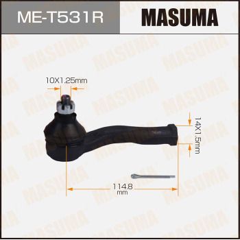 MET531R MASUMA Наконечник поперечной рулевой тяги