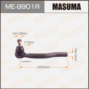 ME9901R MASUMA Наконечник поперечной рулевой тяги