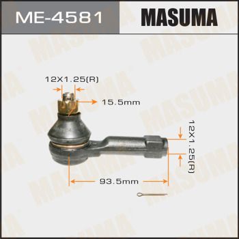 ME4581 MASUMA Наконечник поперечной рулевой тяги