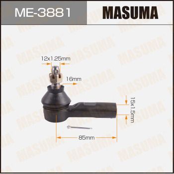 ME3881 MASUMA Наконечник поперечной рулевой тяги