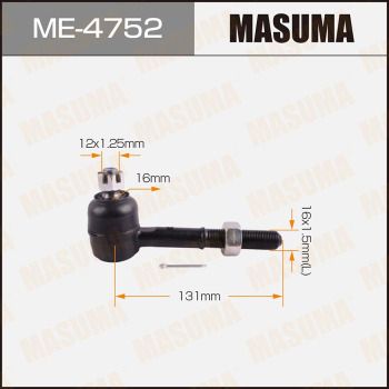 ME4752 MASUMA Наконечник поперечной рулевой тяги