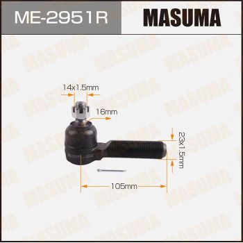 ME2951R MASUMA Наконечник поперечной рулевой тяги